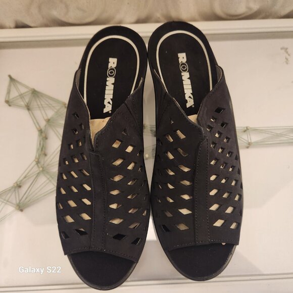Romika "Mokassetta 335" Perforated Sandals. NIB. Size 37/US 6-6.5 - Picture 8 of 12